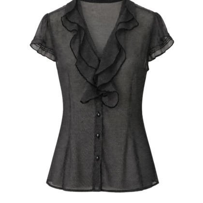 Blusa Transparente Vintage
