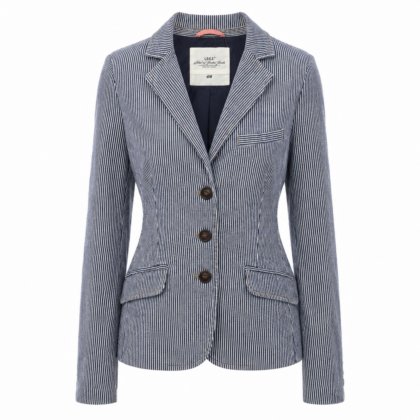 blazer listrado