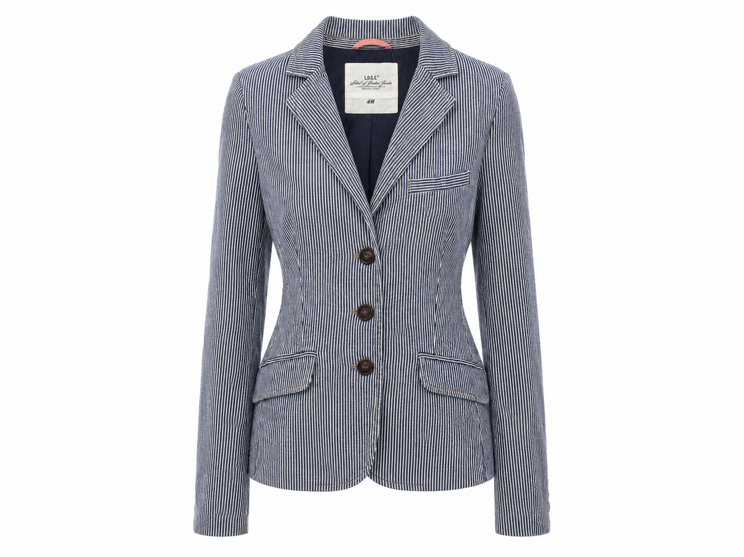 blazer listrado