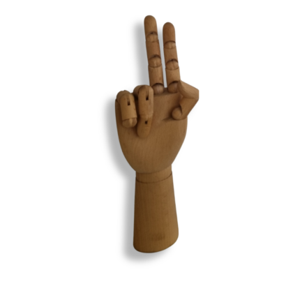Mão decorativa